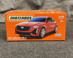 Skala 1/64 Matchbox - Cadillac CT5-V 2021', Röd