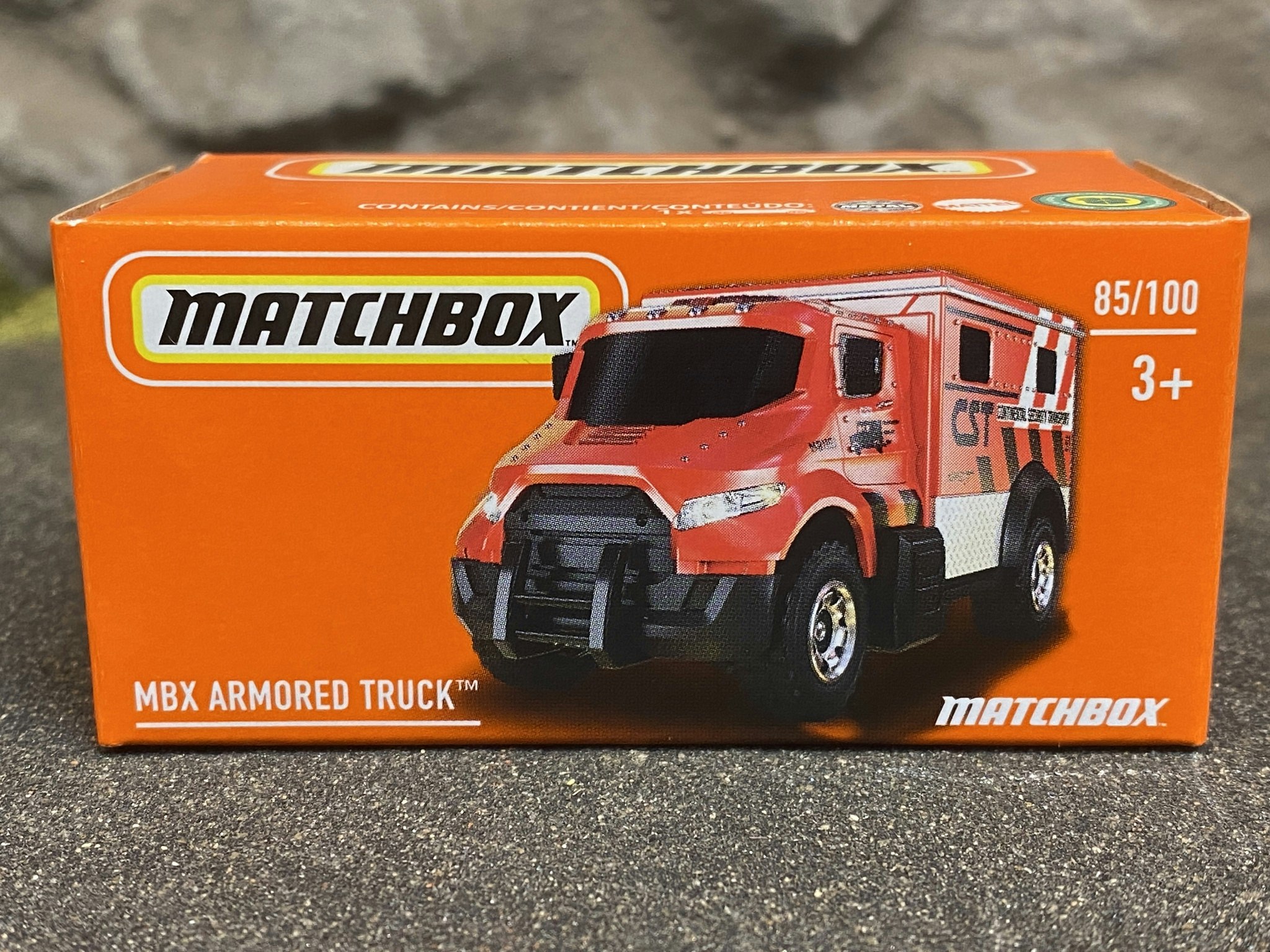 Skala 1/64 Matchbox - MBX Armored Truck  - Continental Security Transport