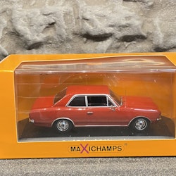 Skala 1/43 Opel Rekord C Limousine 1968' Röd från Maxichamps