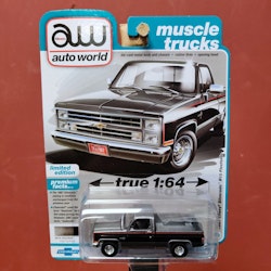 Skala 1/64 Chevy Silverado R10 Fleetside 2019' Rel.2 Ver.B fr Auto World