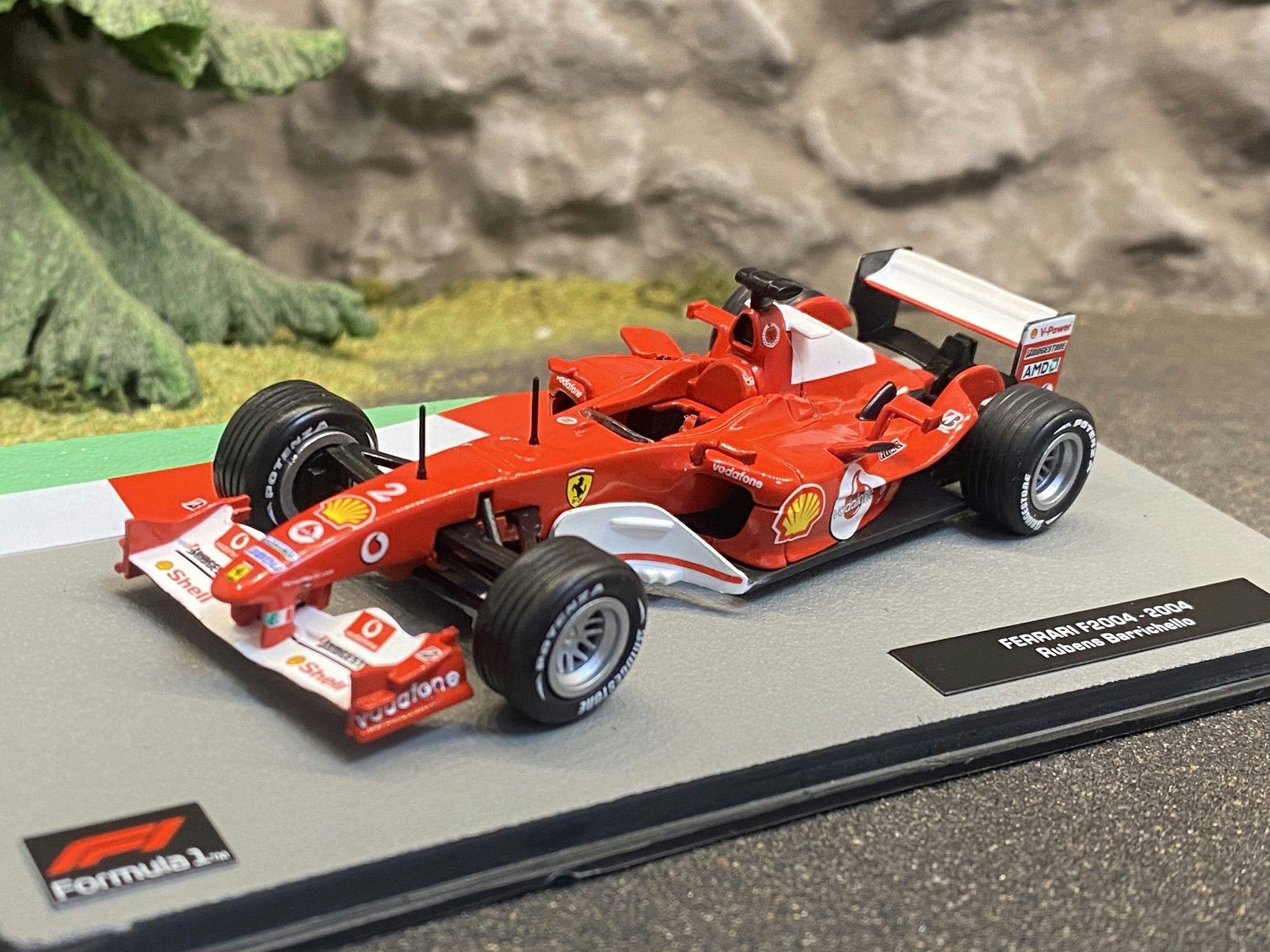 Skala 1/43 Formula 1, Ferrari F2004 - 2004 - Rubens Barichello