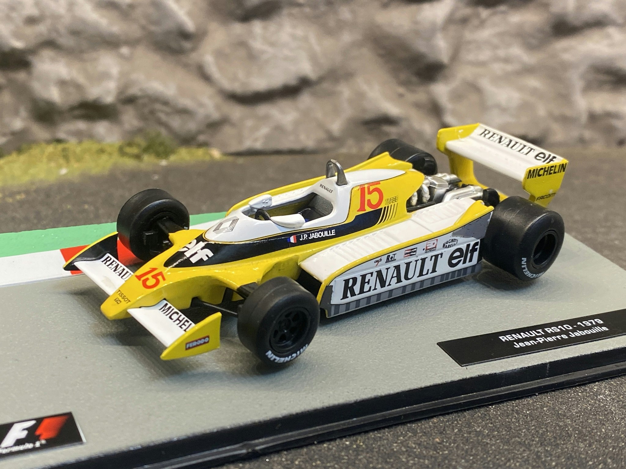 Skala 1/43 Formula 1, Renault RS10 - 1979 - Jean-Pierre Jabouille