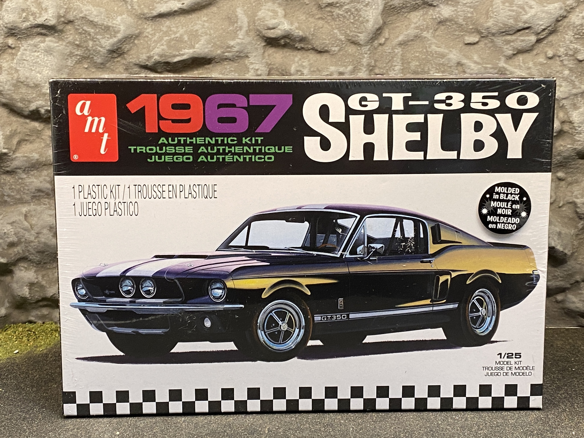 Skala 1/25 1967 Shelby GT350 fr AMT