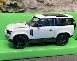 Skala 1/24 Land Rover Defender 2020, Vit från Nex models / Welly