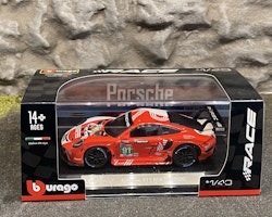 Skala 1/43 - Porsche 911 RSR LM 2020 #91 Le Mans fr Bburago #18-38308