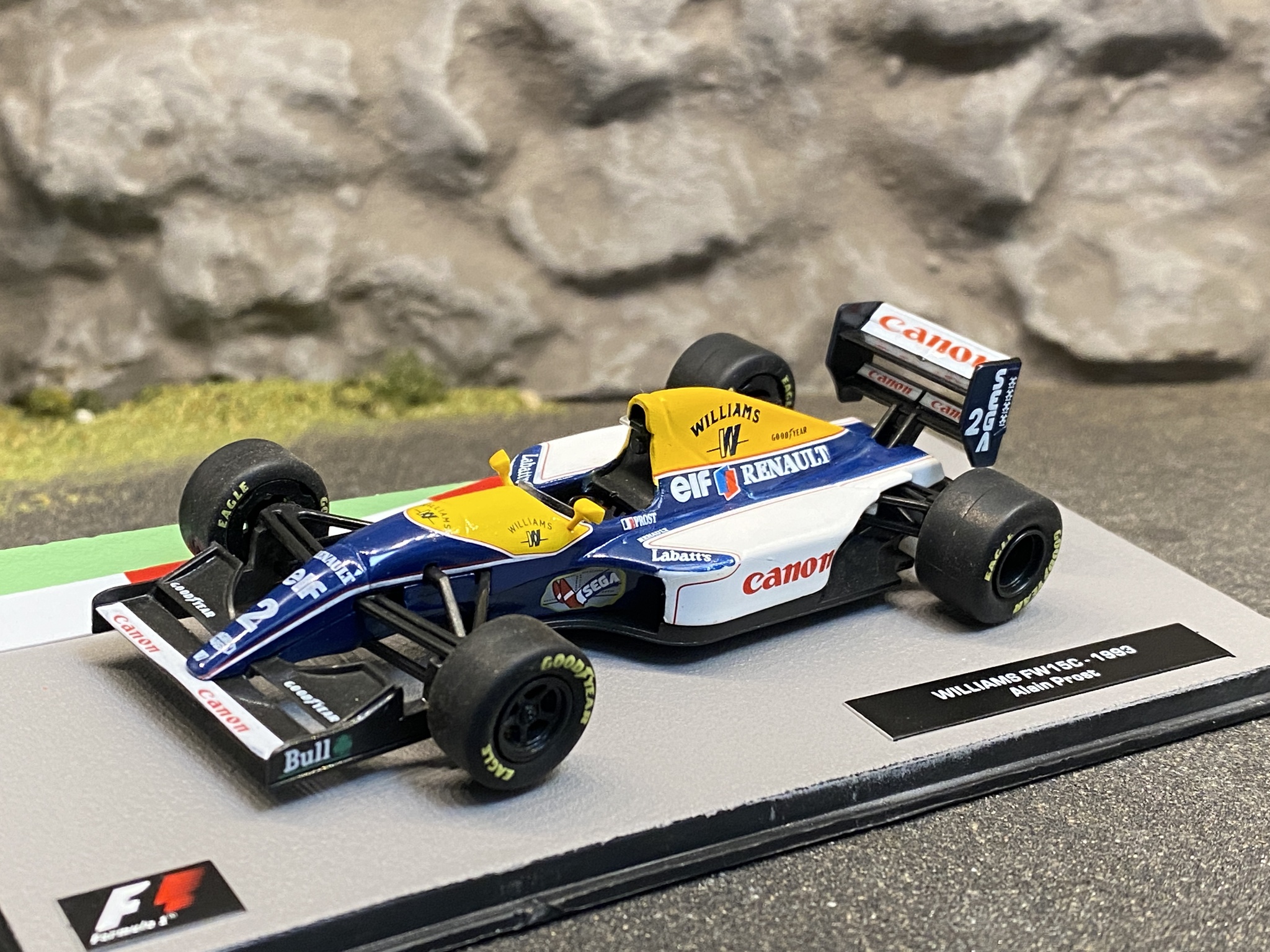 Skala 1/43 Formula 1, Williams FW15C -1993 - Alain Prost