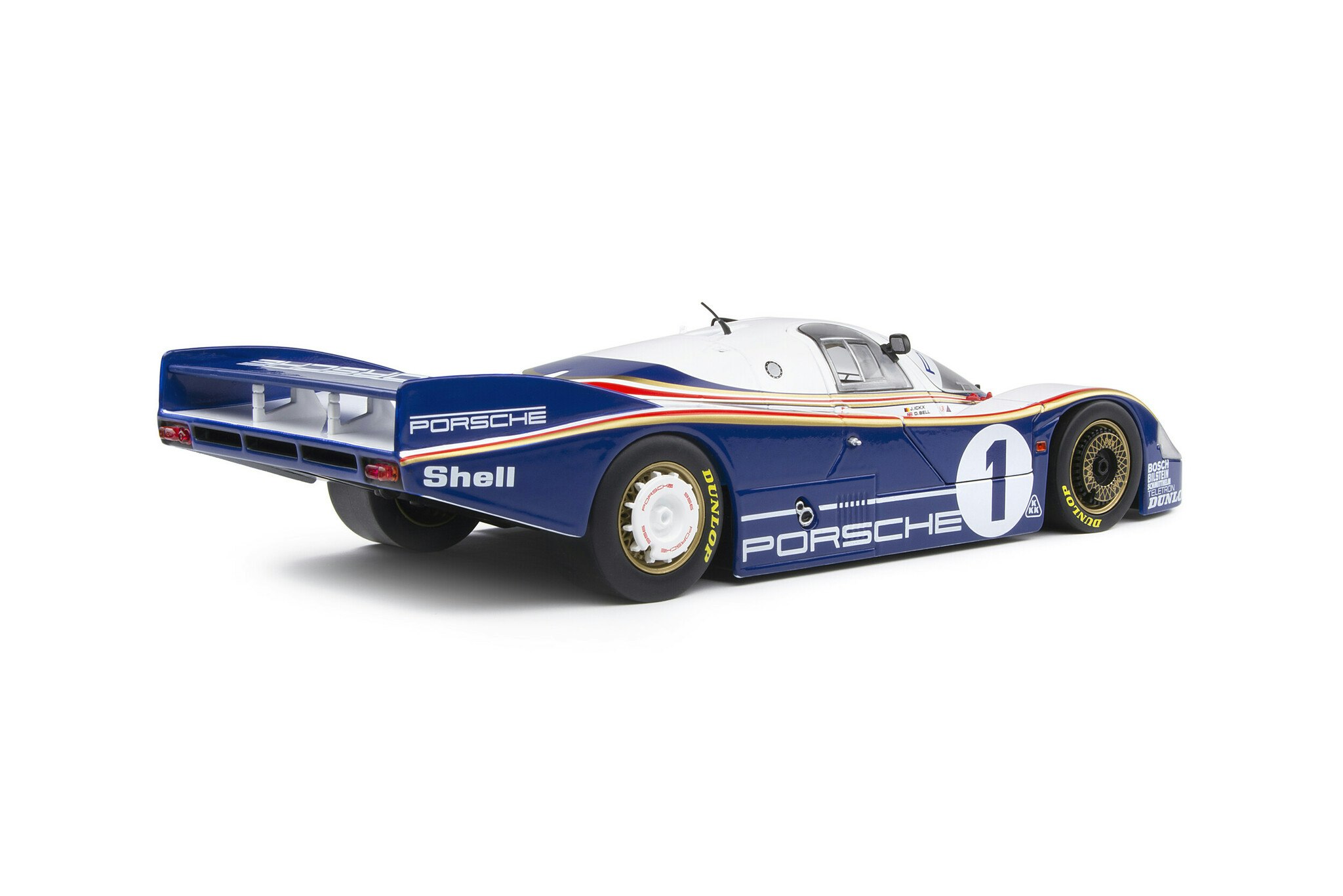 Skala 1/18:PORSCHE 956LH WINNER – 24H LE MANS – 82 – ICKX / BELL #1 fr. SOLIDO