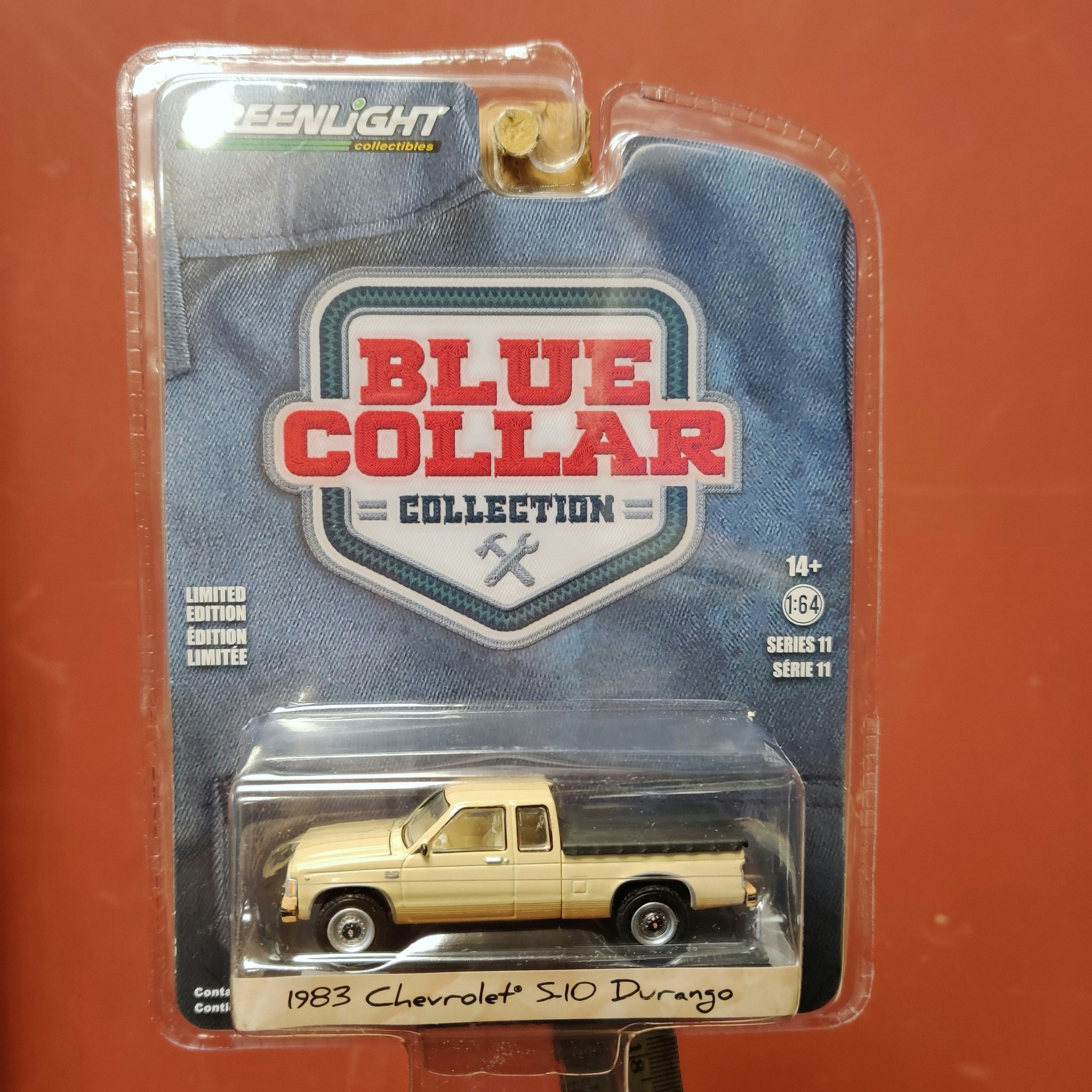 Skala 1/64 Greenlight Chevrolet S-10 Durango 83' "Blue Collar"