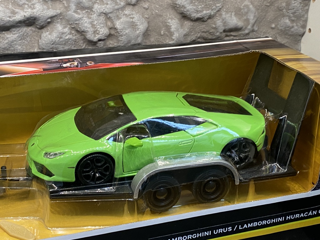 Skala 1/24 Set m Lamborghini Urus & Huracán Coupé f Maisto Design - Elite Transport