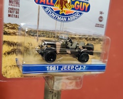 Skala 1/64 Jeep CJ-7 81' "Fall Guy Stuntman Assoc" fr GreenLight Hollywood