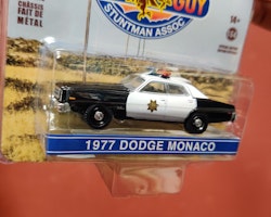 Skala 1/64 Dodge Monaco 77' "Fall Guy Stuntman Assoc" fr GreenLight Hollywood