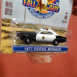 Skala 1/64 Dodge Monaco 77' "Fall Guy Stuntman Assoc" fr GreenLight Hollywood