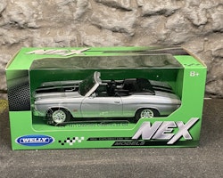 Skala 1/24: Chevrolet Chevelle SS 454 71', Silver fr Welly Nex Models
