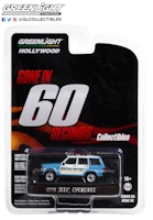 Skala 1/64 Jeep Cherokee 95' Polisbil "Gone in 60 Seconds" från Greenlight Hollywood