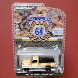 Skala 1/64 Chevrolet M1008 CUCV U.S. Army "Battalion 64" ser.1 från Greenlight