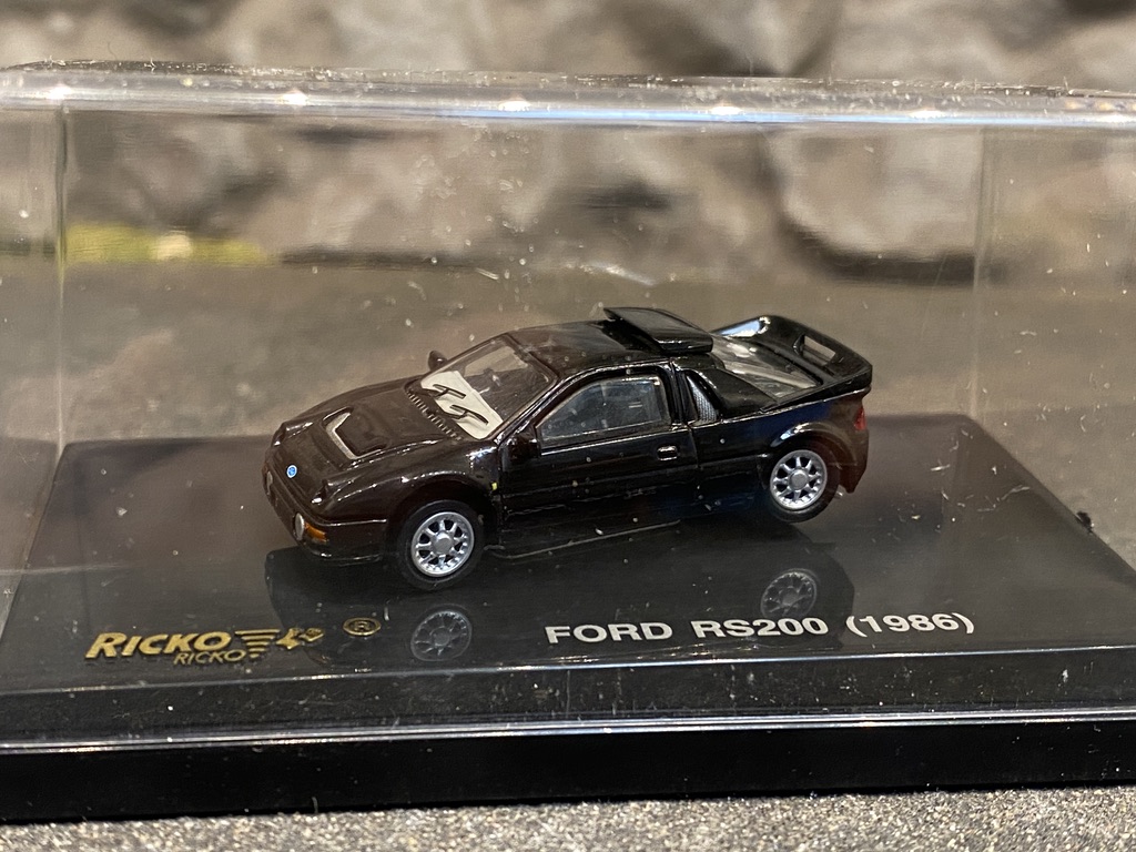 Skala 1/87 - Ford RS200 86', Svart från Ricko Ricko