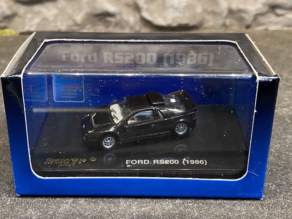 Skala 1/87 - Ford RS200 86', Svart från Ricko Ricko