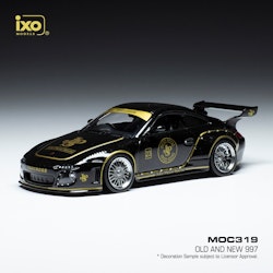 NYHET!!! Skala 1/43 Porsche 911 (997) Old & New, John Player Special IXO Models