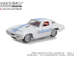 Skala 1/64 Chevrolet Corvette 66' "Joie Chitwood's Thrill Show" från Greenlight Excl.