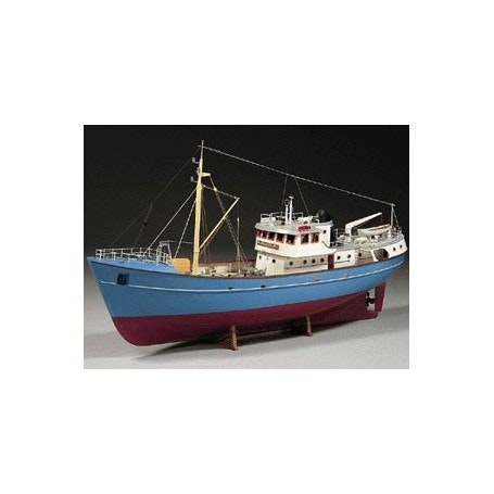 Skala 1/50 Byggmodell av BB476 Nordkap med träskrov - från Billing Boats