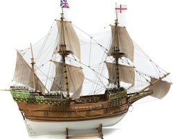 Skala 1/60 Byggmodell av BB820 Mayflower med Träskrov - från Billing Boats