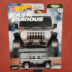 Skala 1/64 Hot Wheels Premium - Fast & Furious: Jeep Gladiator