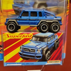 Skala 1/64 Matchbox Superfast - Mercedes-Benz G63 AMG 6x6