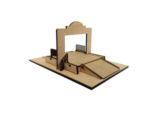 Skala 1/64: Monte Carlo Diorama kit - fin byggsats fr. Sjo-cal