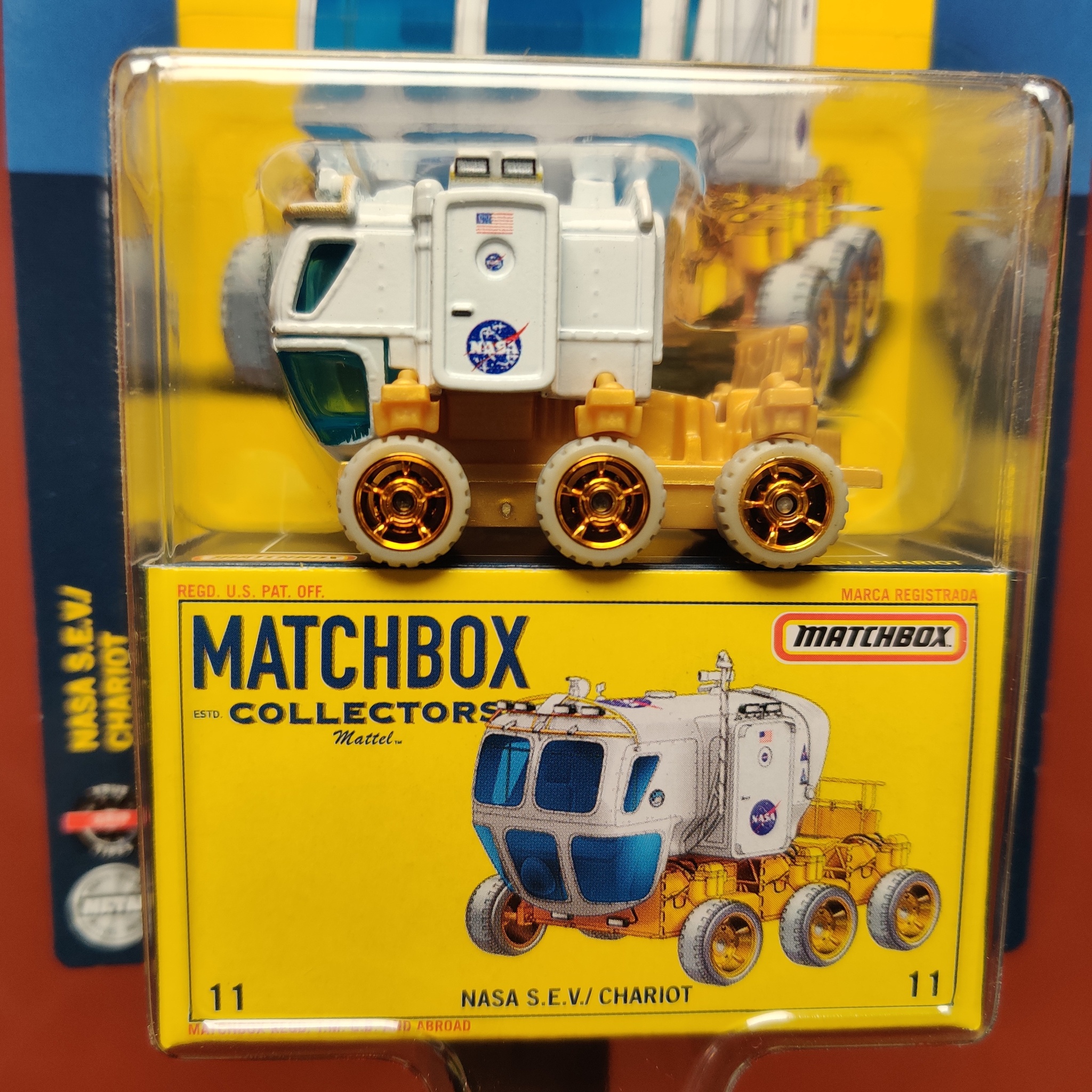 Skala 1/64 MATCHBOX - Collectors - NASA S.E.V. / Chariot