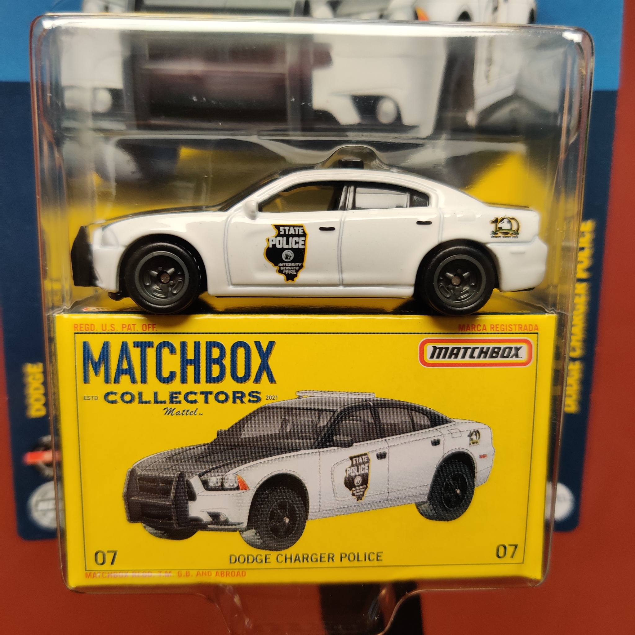Skala 1/64 MATCHBOX - Collectors - Dodge Charger Police