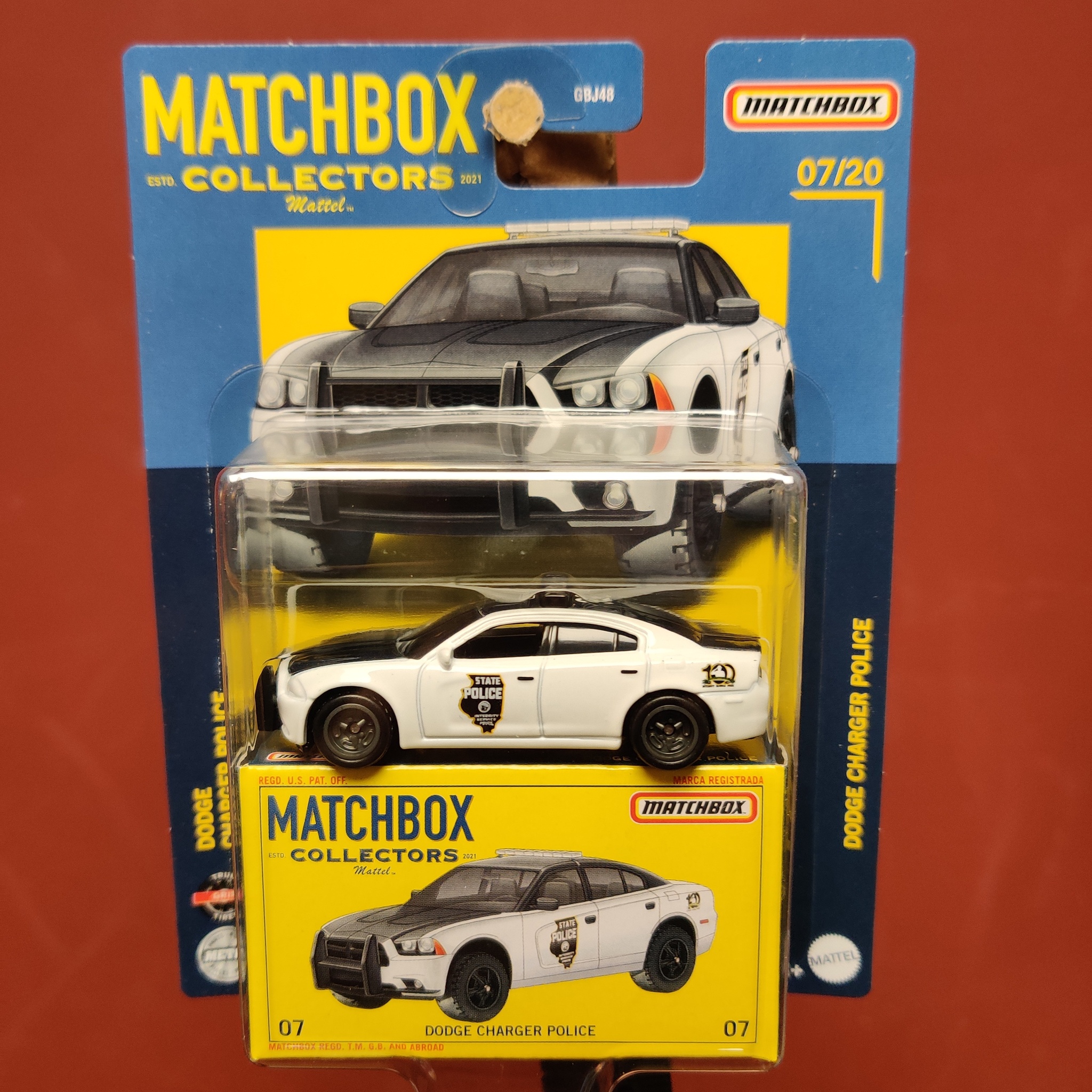 Skala 1/64 MATCHBOX - Collectors - Dodge Charger Police