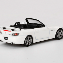 Skala 1/64 - Honda S2000 Type S Grand Prix White, Hö styrd, från MINI GT