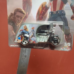 Skala 1/64 Hot Wheels (50 year) - 3D-LIVERY "Avengers", MARVEL STUDIOS