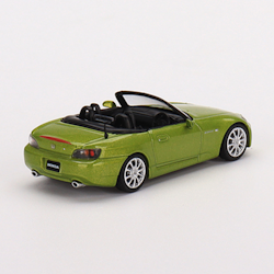 Skala 1/64 -  Honda S2000 (AP2) Lime Green Metallic, Vä styrd, från MINI GT