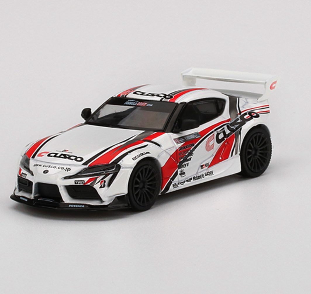 Skala 1/64 Pandem Toyota GR Supra V1.0 #770 Team Cusco Racing 21 FDJ fr MINI GT