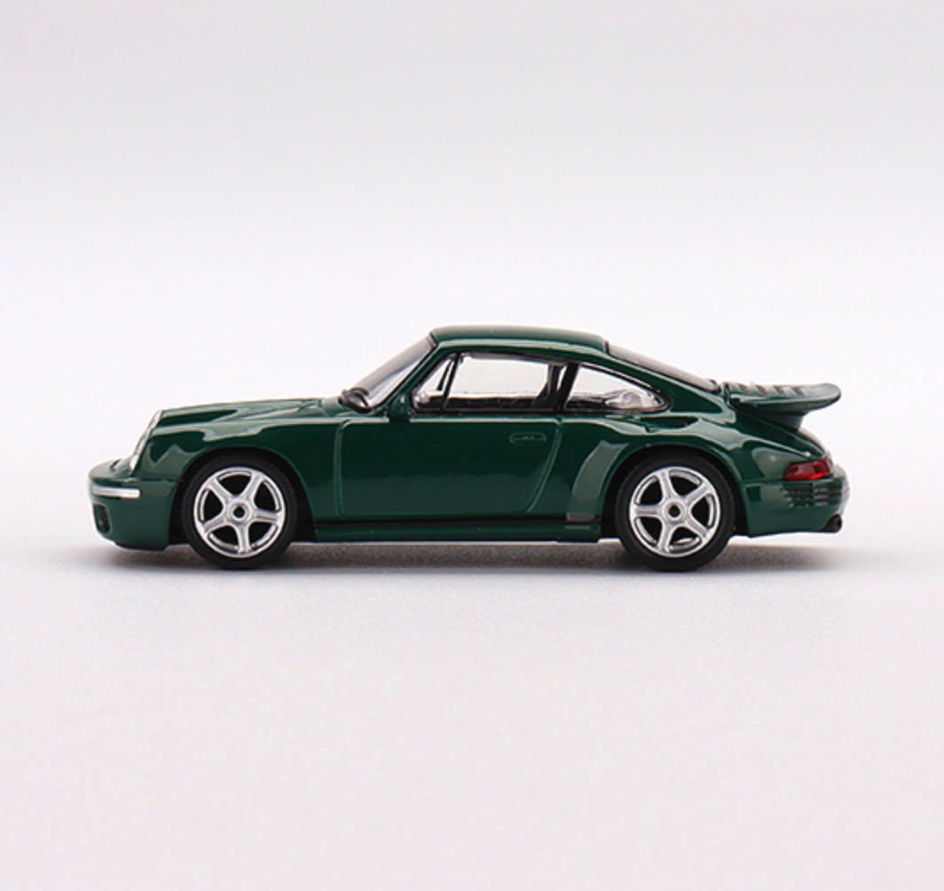 Skala 1/64  RUF CTR Anniversary (Porsche 911) Irish Green fr MINI GT