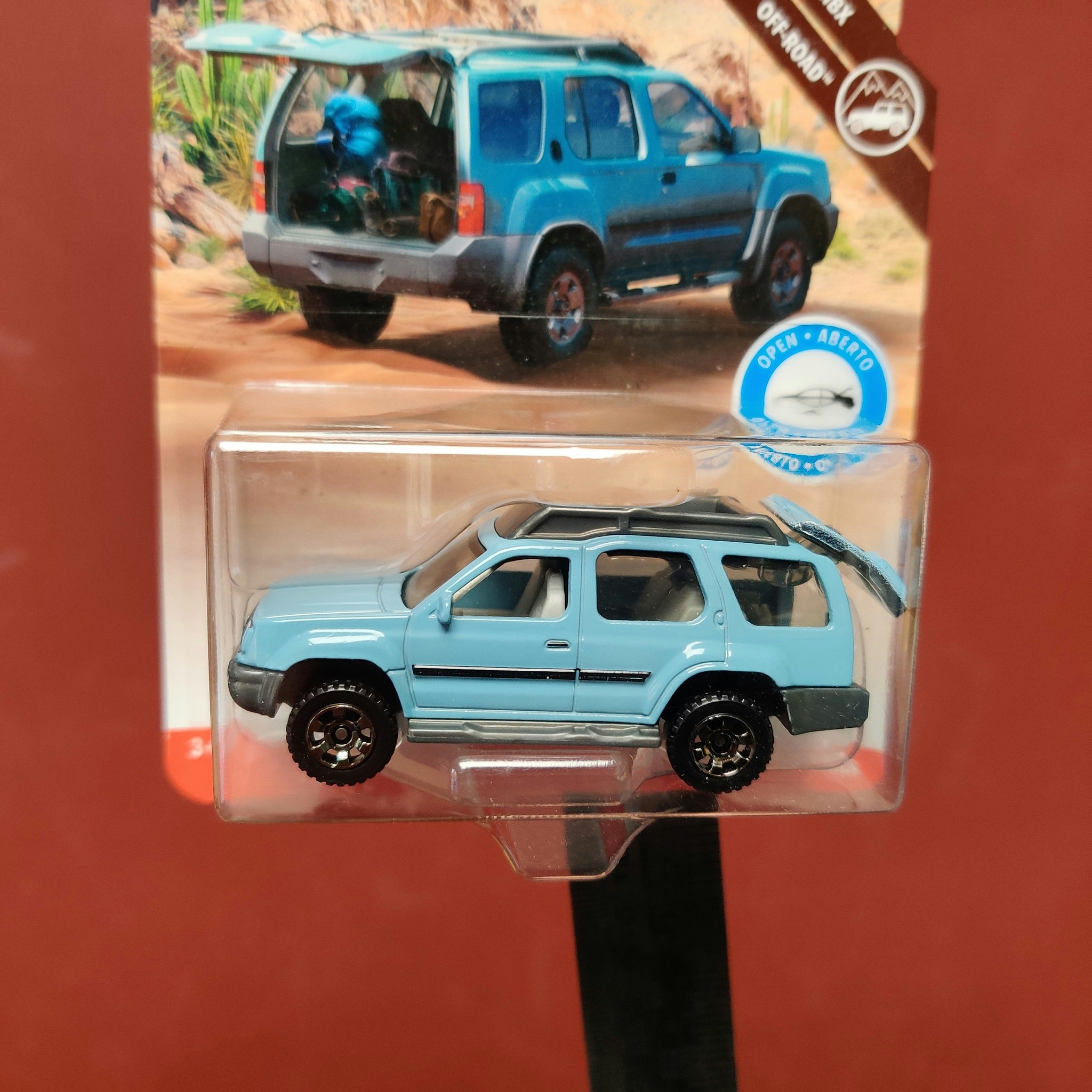 Skala 1/64 Matchbox: Nissan Xterra 2000