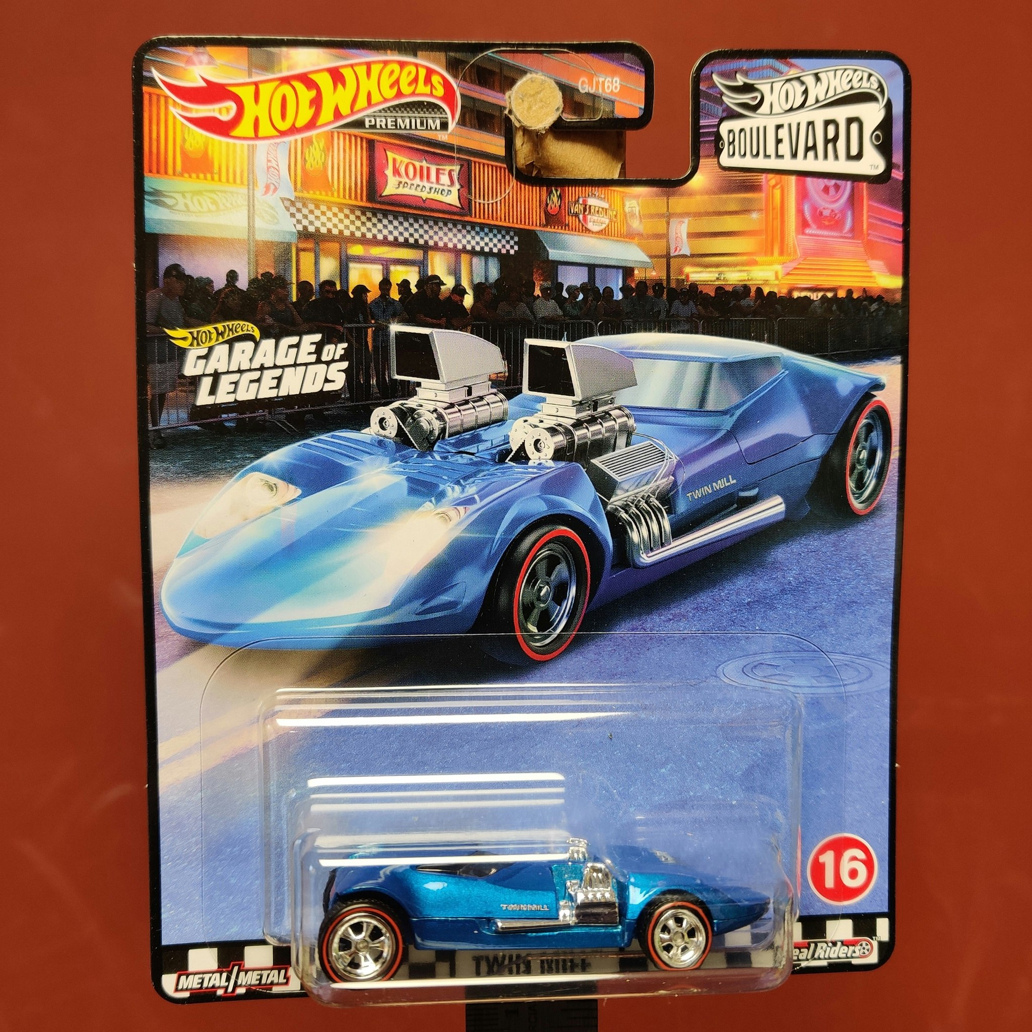 Skala 1/64 Hot Wheels PREMIUM - TWIN MILL - Hot Wheels BOULEVARD