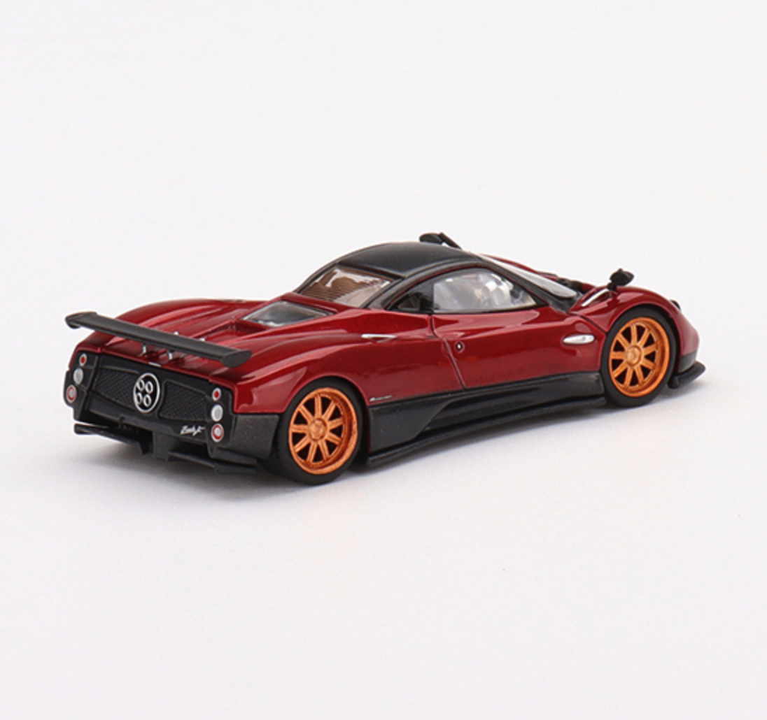 Skala 1/64 -  Pagani Zonda F, Rosso Dubai fr MINI GT