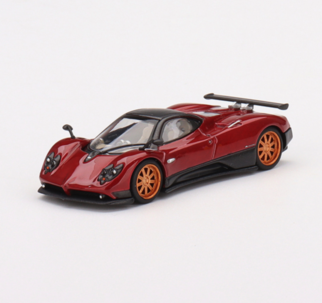 Skala 1/64 -  Pagani Zonda F, Rosso Dubai fr MINI GT