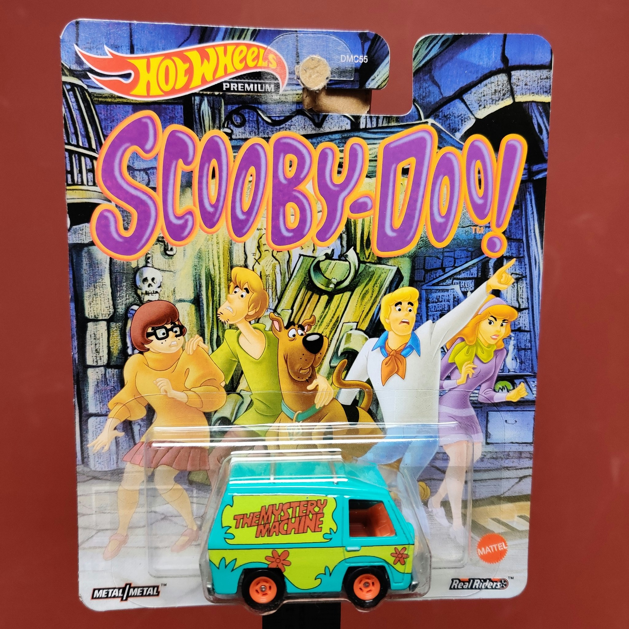 Skala 1/64 Hot Wheels Premium, The Mystery Machine, SCOOBY-DOO!