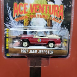 Skala 1/64 Jeep Jeepster 67"Ace Ventura" fr Greenlight Hollywood