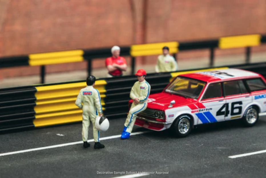 Skala 1/64 Figures - Race Drivers 1 - BRE 1 - fr American Diorama + Tarmac Works