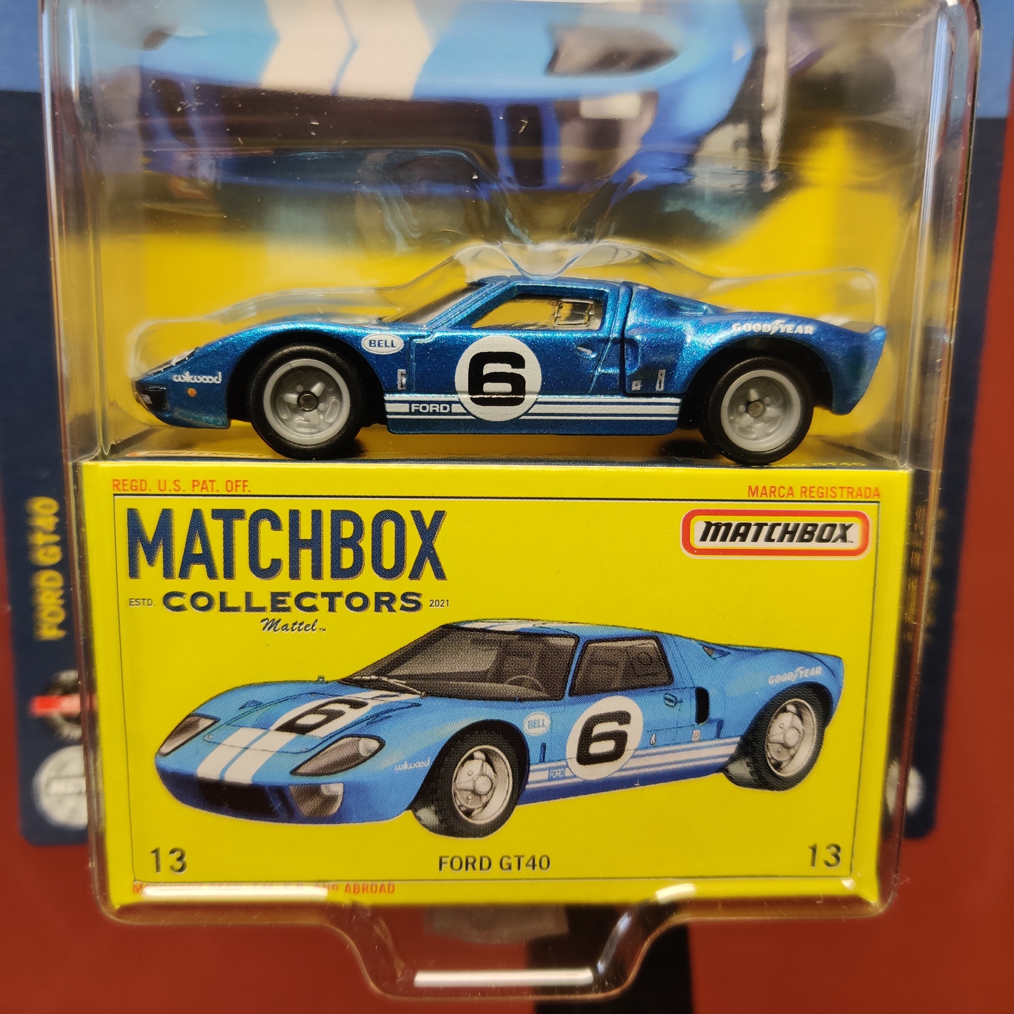 Skala 1/64 MATCHBOX - Collectors - Ford GT40