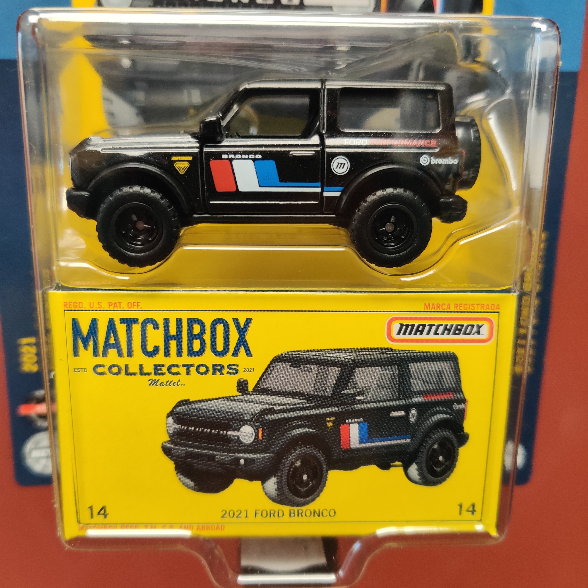 Skala 1/64 MATCHBOX - Collectors - Ford Bronco 2021