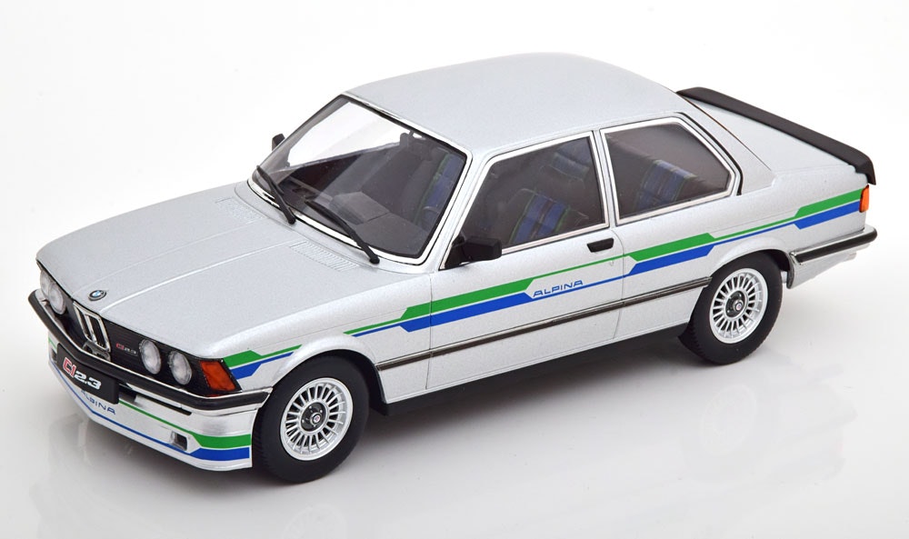 Skala 1/18 BMW Alpina C1 2.3 E21, 1980, Silver från KK-scale