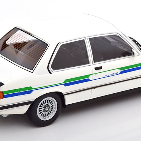 Skala 1/18 BMW Alpina C1 2.3 E21, 1980, Vit från KK-scale