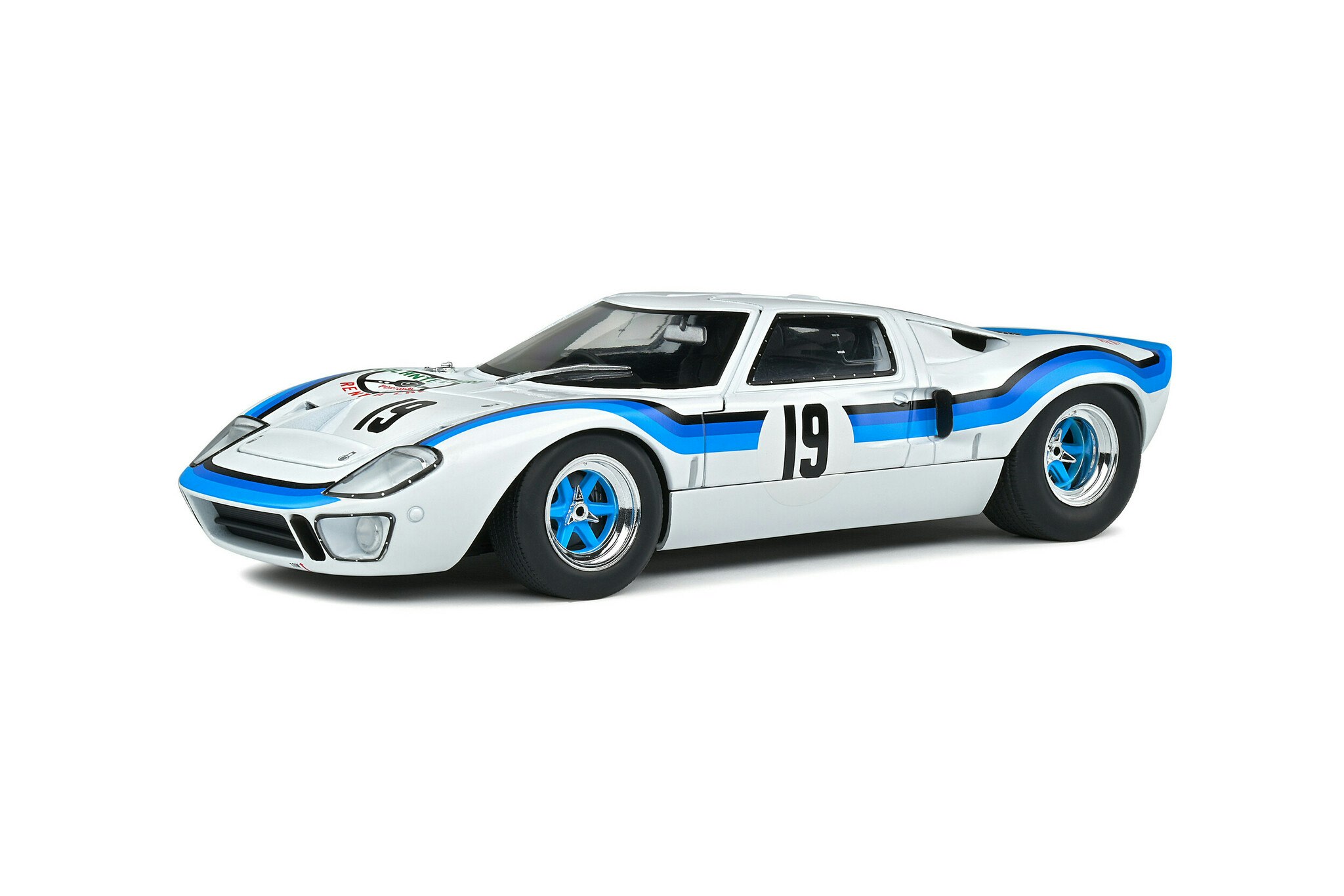 Skala 1/18:FORD GT40 MK.1 – ANGOLA CHAMPIONSHIP 73' E.MARTA fr. SOLIDO