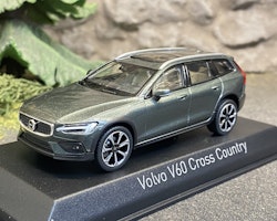 Skala 1/43: Volvo V60 Cross Country, 2019', Pine Grey Metallic, från NOREV