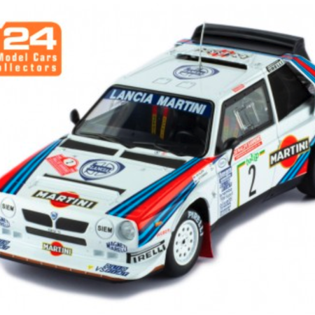 Skala 1/24 Lancia Delta S4 #2, M.Alén/I.Kivimäki, Rally San Remo 86' fr IXO Models